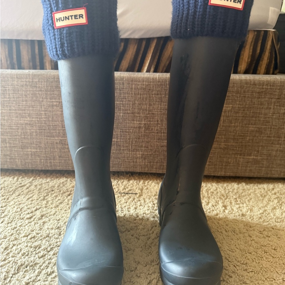 Hunter Classic Black Waterproof Boots